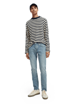 Scotch & Soda The Ralston Regular Slim Fit Jeans – Aqua Blue MDL-FNT