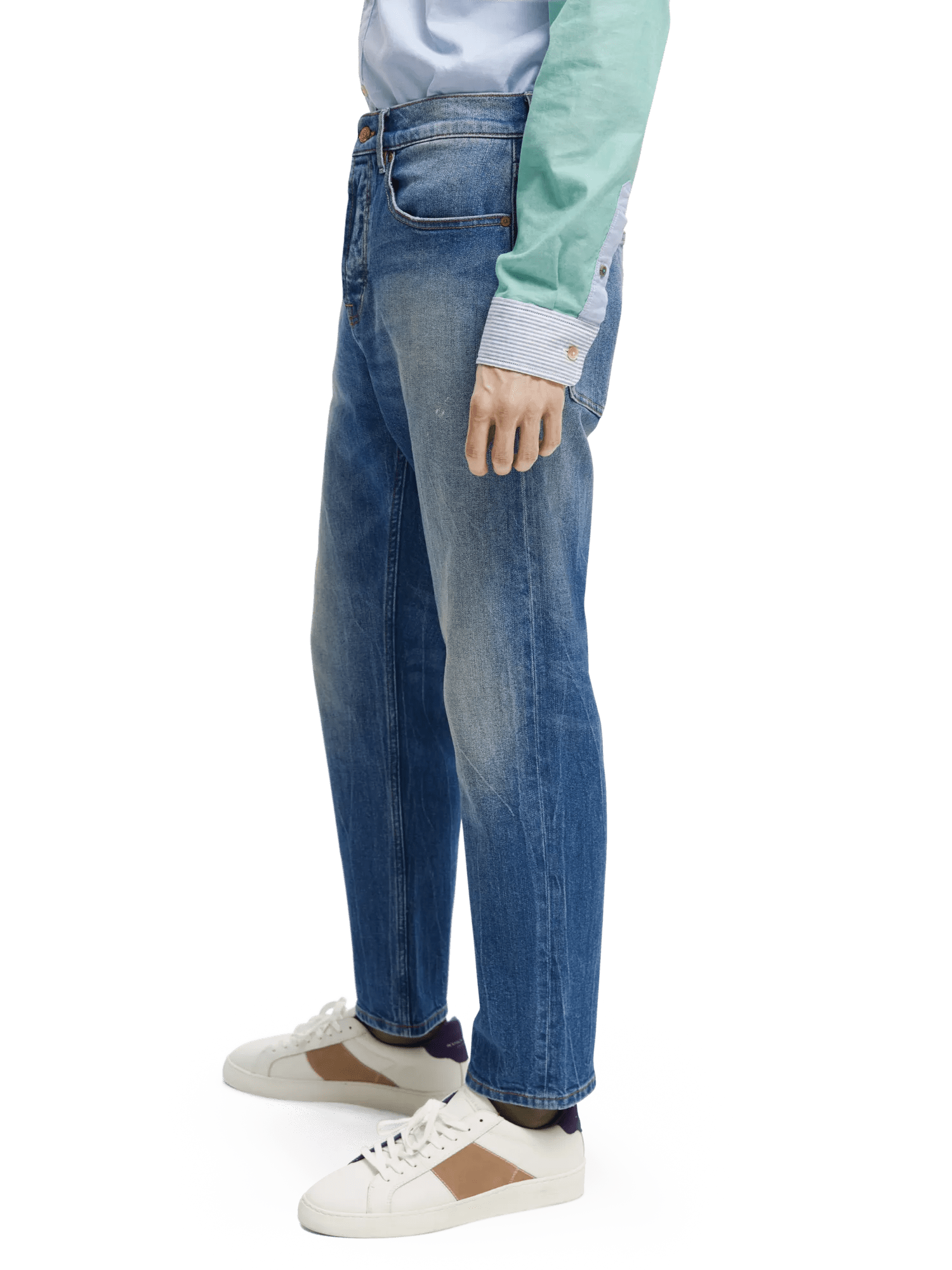 Scotch & Soda The Dean Loose Tapered Fit Jeans – Galaxy Blue NHD-SDE