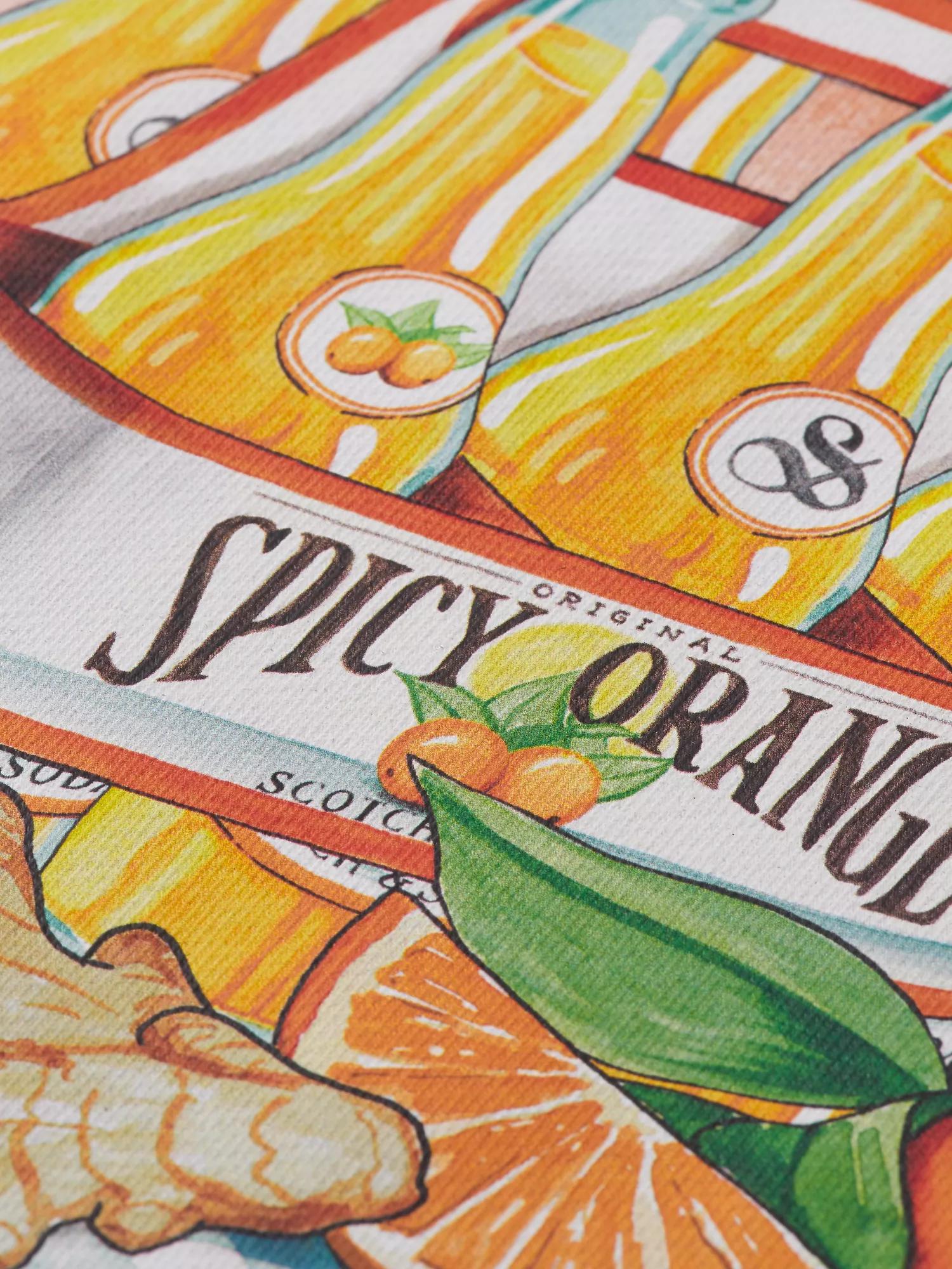 Scotch & Soda Crewneck artwork sweatshirt contains Organic Cotton DTL6