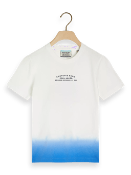 Scotch & Soda T-shirt dip-dye coupe décontractée FNT