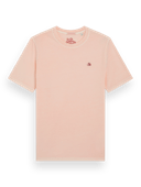 Scotch & Soda Garment-dyed logo T-Shirt MDL-CRP