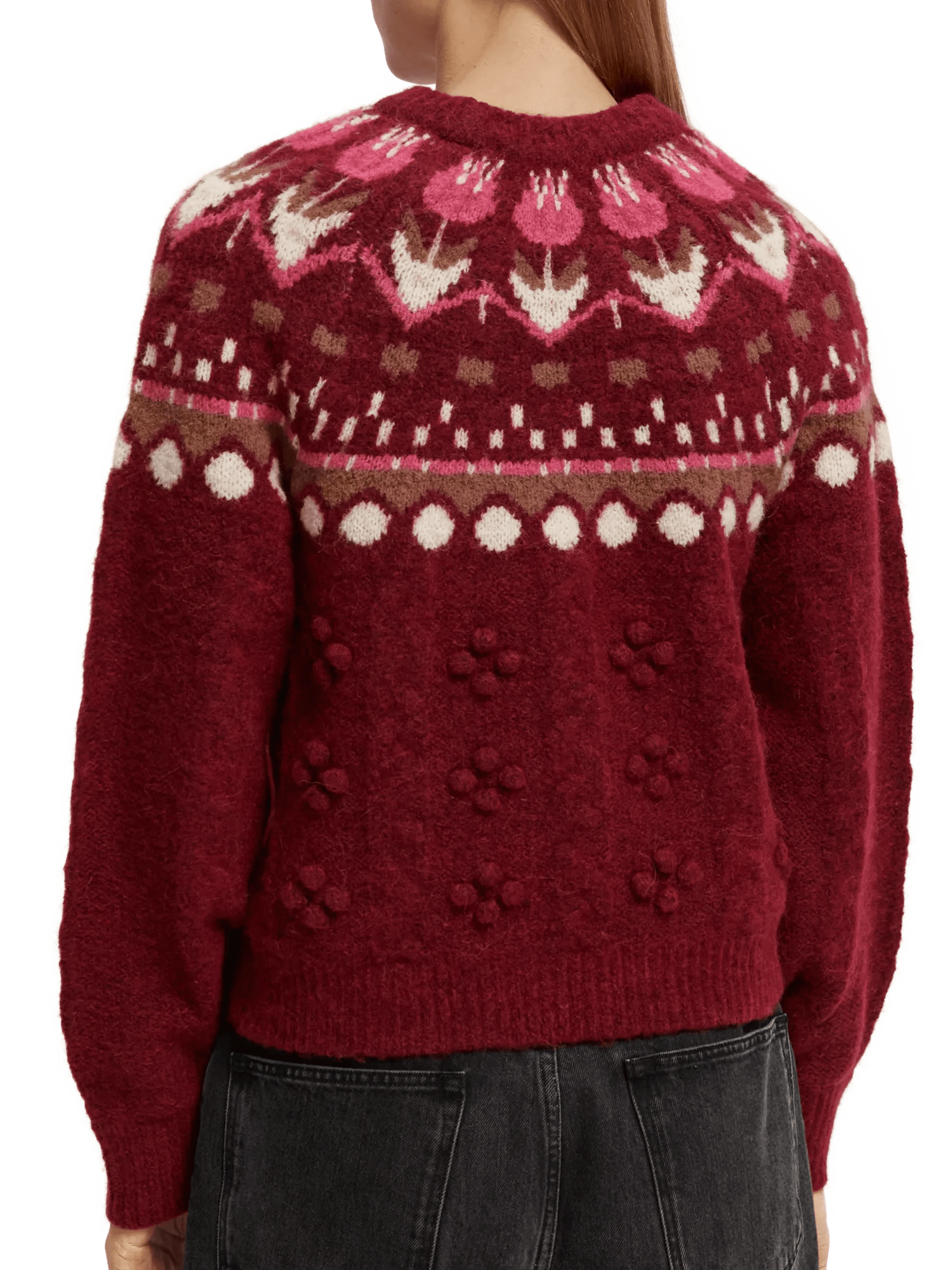 Glen Cable Knit Sweater - Whisky