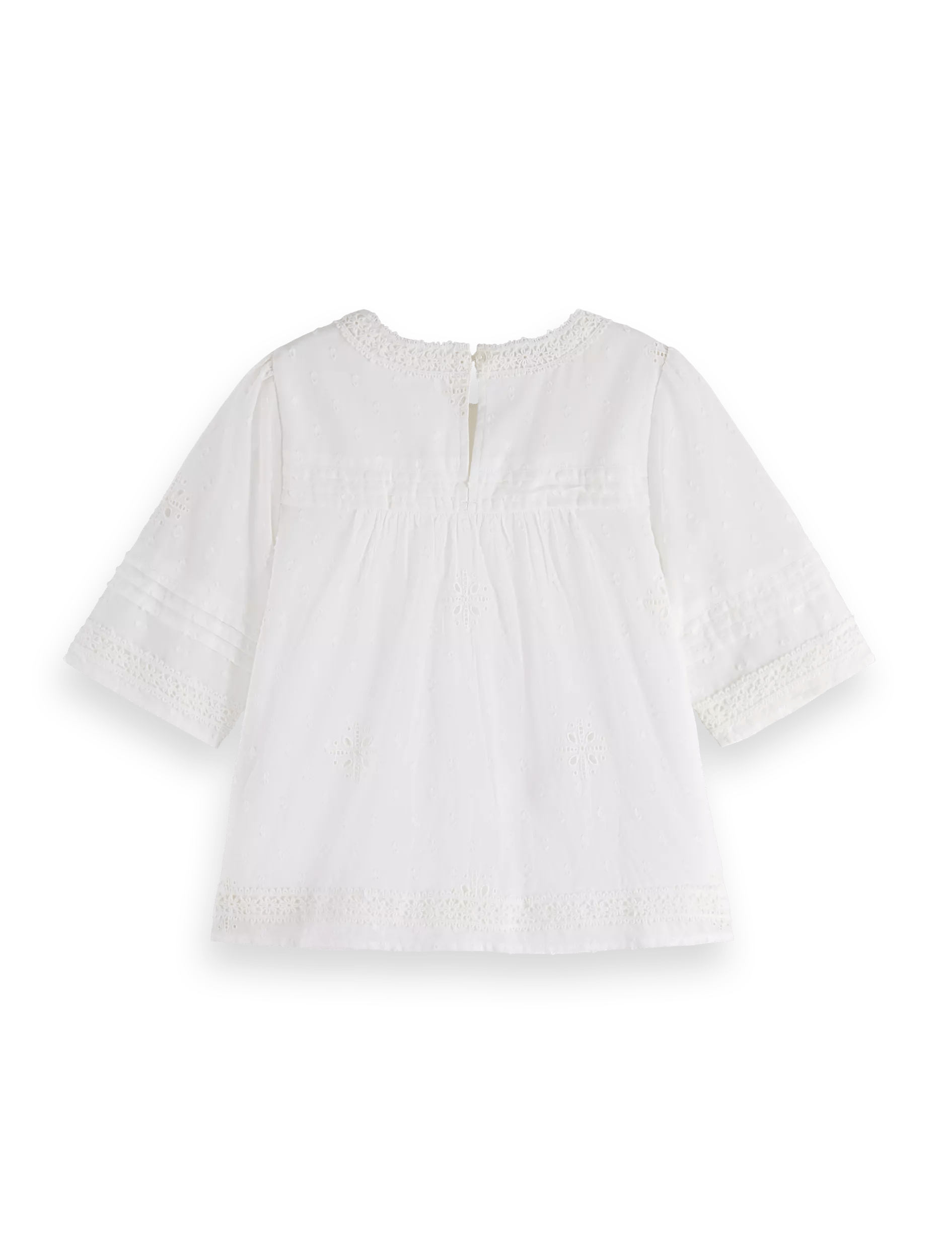 Scotch & Soda Broderie anglaise blouse BCK
