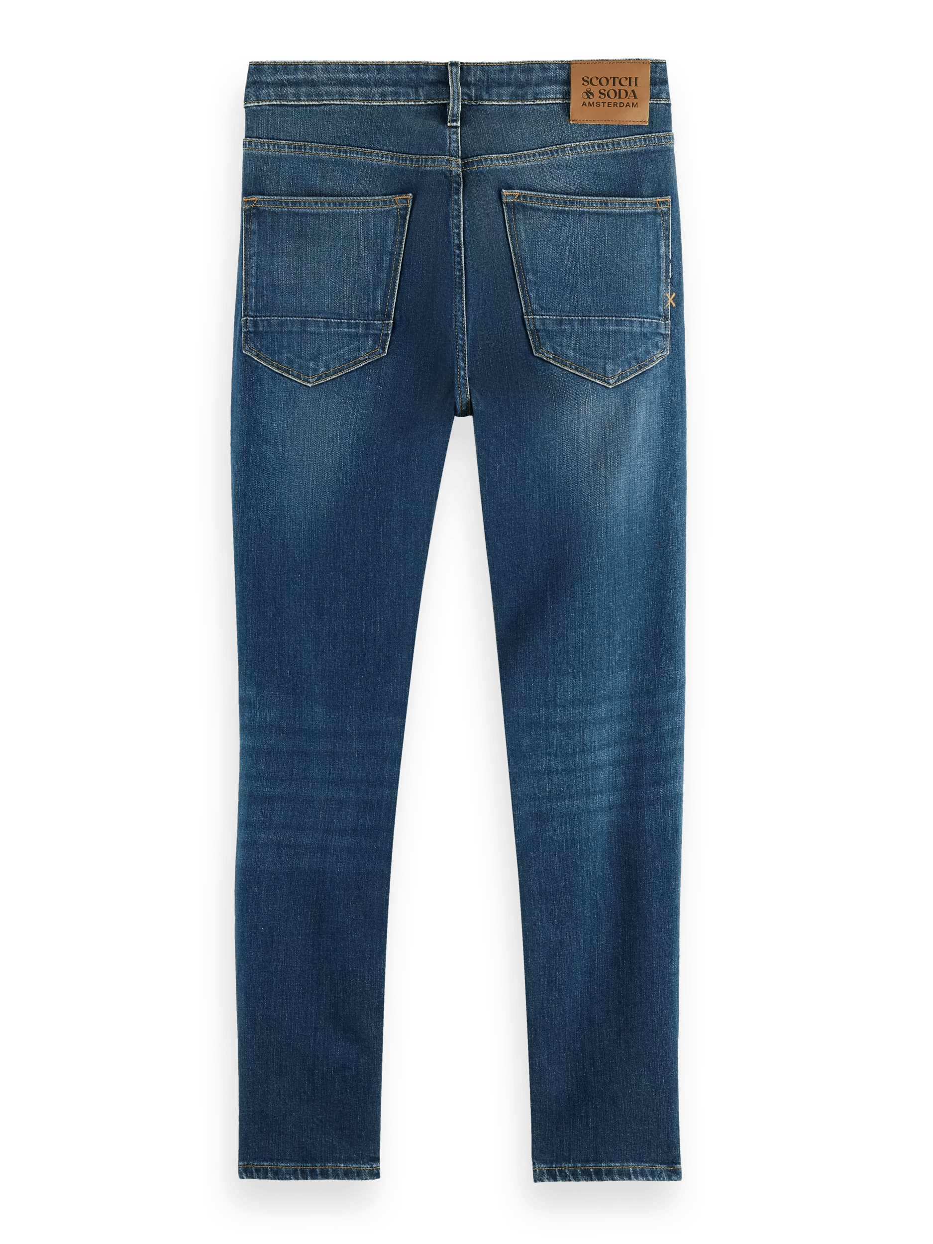 Scotch & Soda The Skim skinny jeans van biologisch katoen - Classic blue BCK