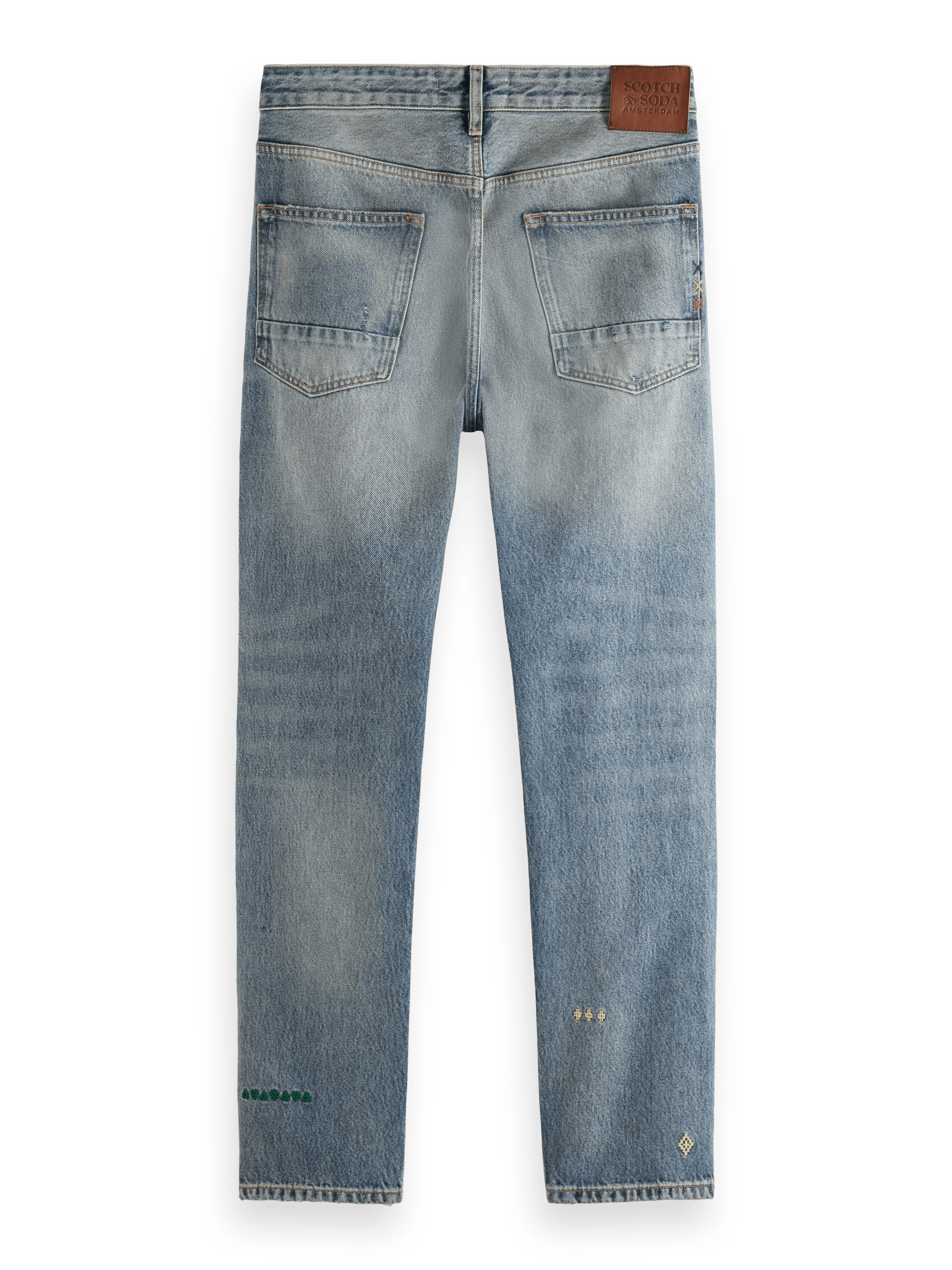 Scotch & Soda Die Premium-Jeans „Ralston“ im regulären Slim-Fit BCK