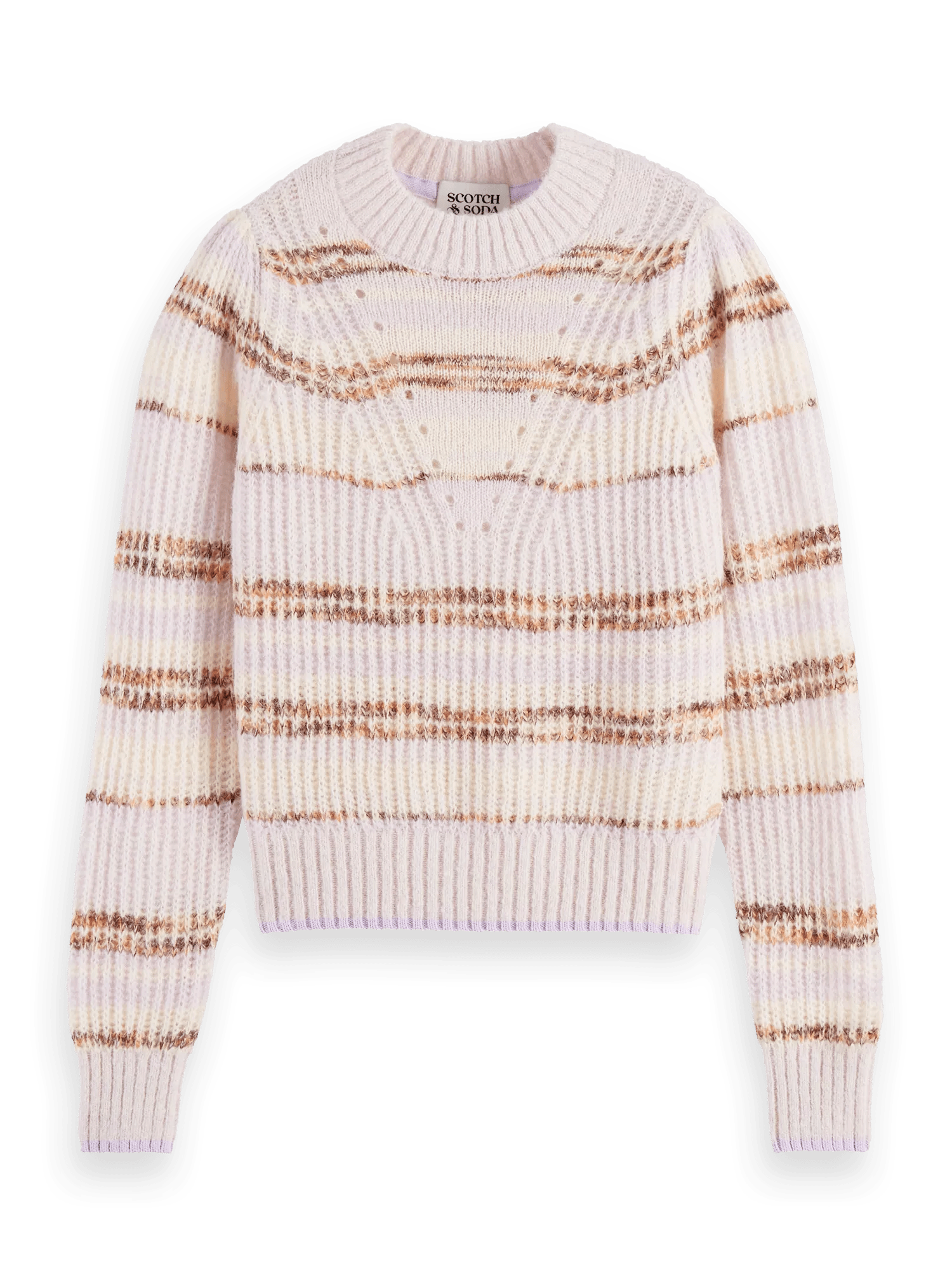 Scotch & Soda Fuzzy knitted sweater FNT