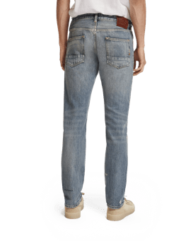Scotch & Soda Die Premium-Jeans „Ralston“ im regulären Slim-Fit FIT-BCK