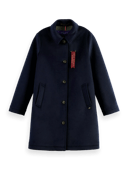 Scotch & Soda Wool-blended tailored coat NHD-CRP