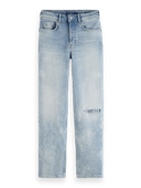 Scotch & Soda The Sky High Rise Jeans mit geradem Bein FIT-CRP