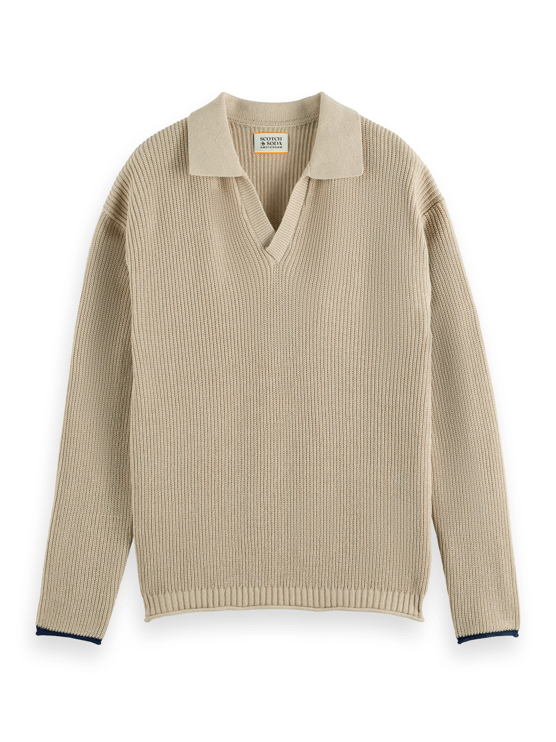 Scotch & Soda V-neck knitted sweater FNT