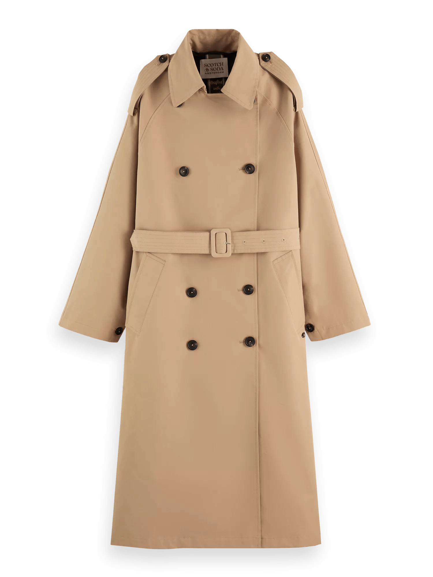 Trench classique oversize