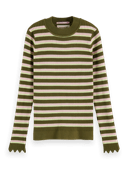 Scotch & Soda Slim fit rib-knitted sweater MDL-CRP