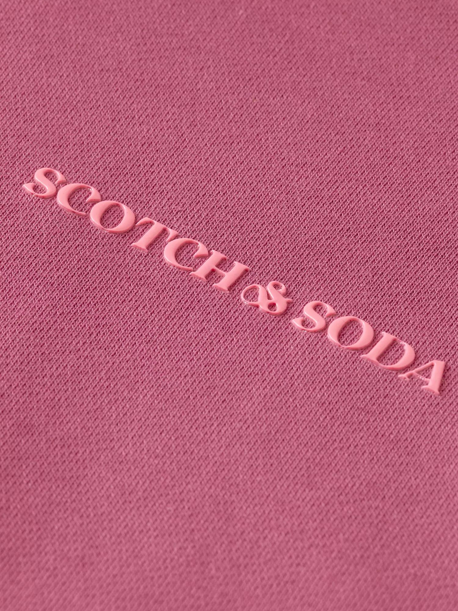 Scotch & Soda Unisex hoodie in Organic cotton DTL6