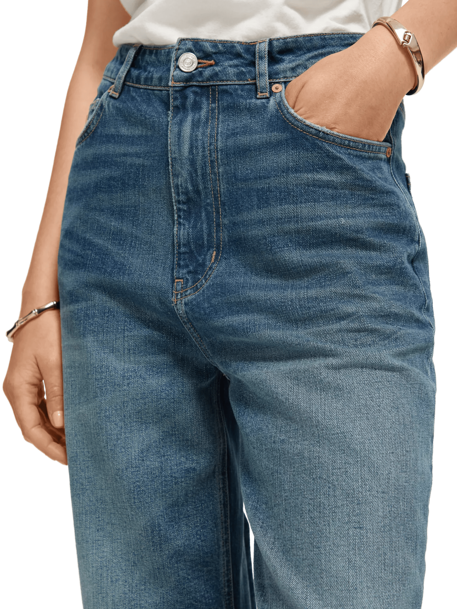 Scotch & Soda The Tide high-rise balloon fit jeans MDL-DTL1