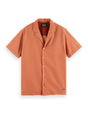 Scotch & Soda Short-sleeved corduroy camp shirt - Outlet NHD-CRP