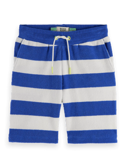 Scotch & Soda Yarn-dyed striped towelling shorts FNT