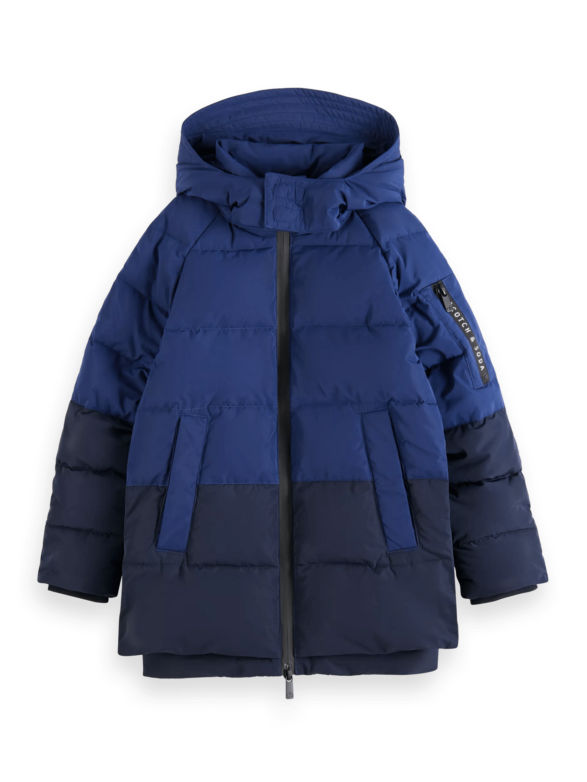 Scotch & Soda Mid-length water repellent padded jacket FNT