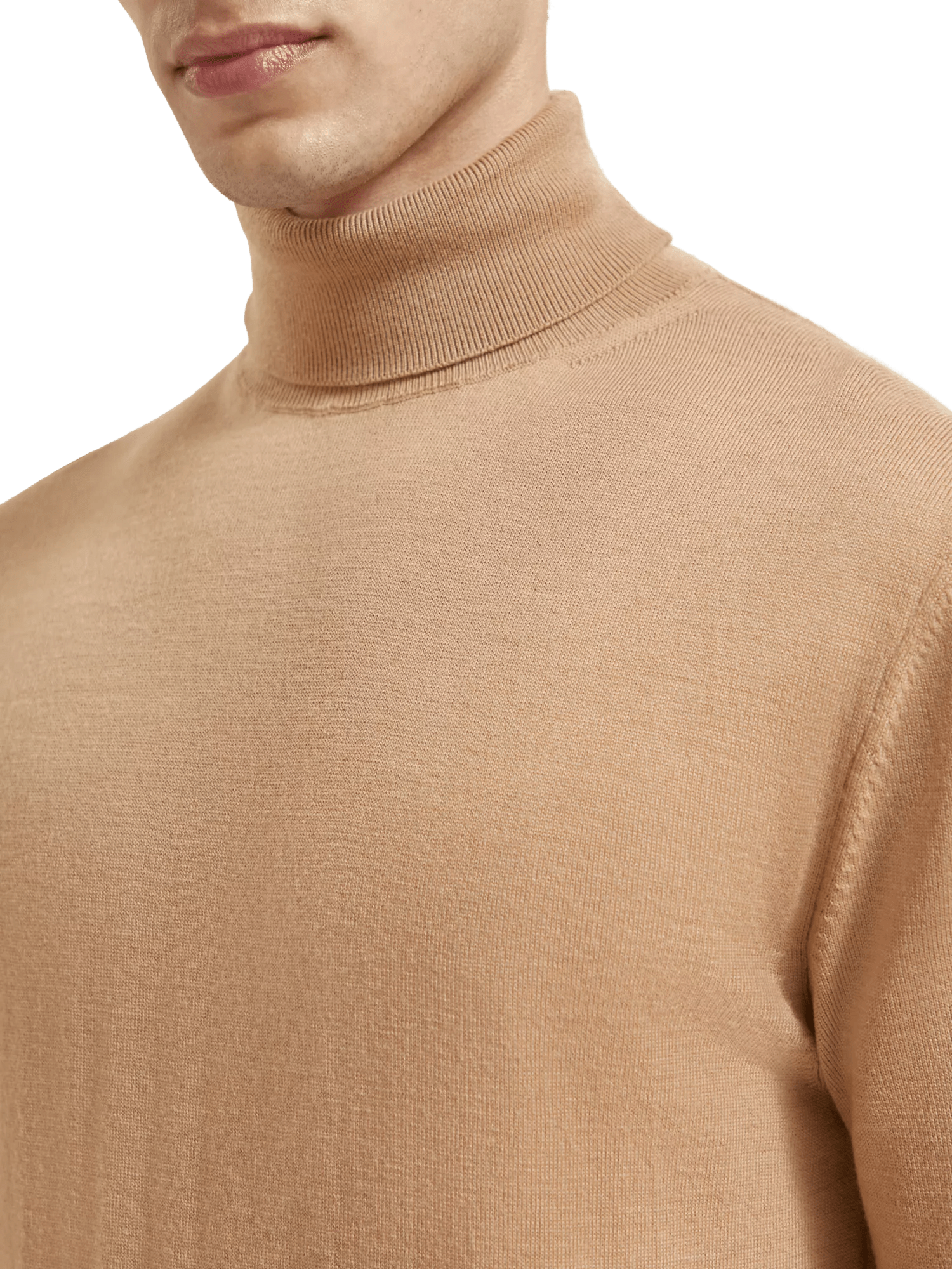Scotch & Soda Merino wool turtleneck sweater MDL-DTL1