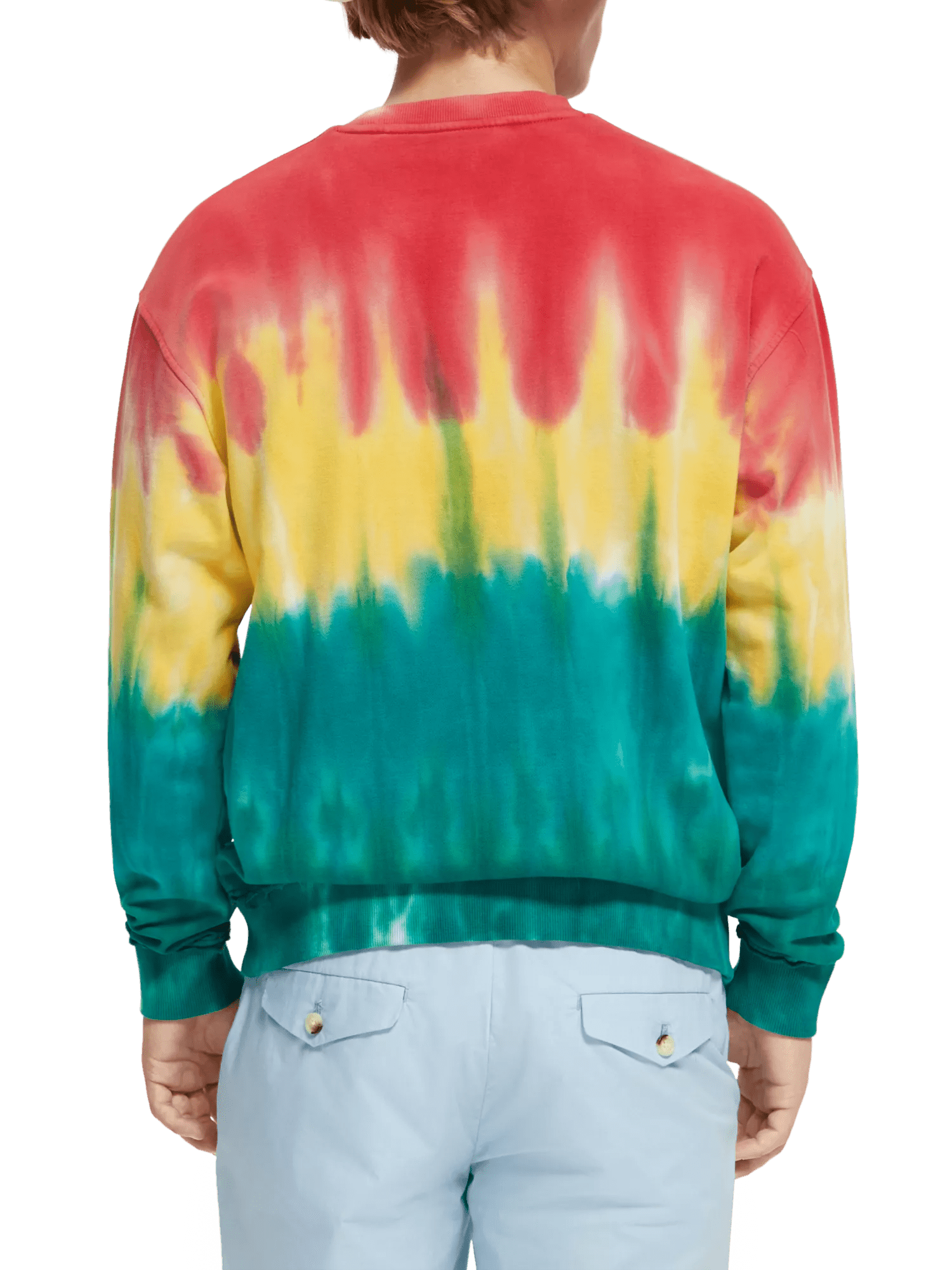 Scotch & Soda Tie-dye sweatshirt NHD-BCK