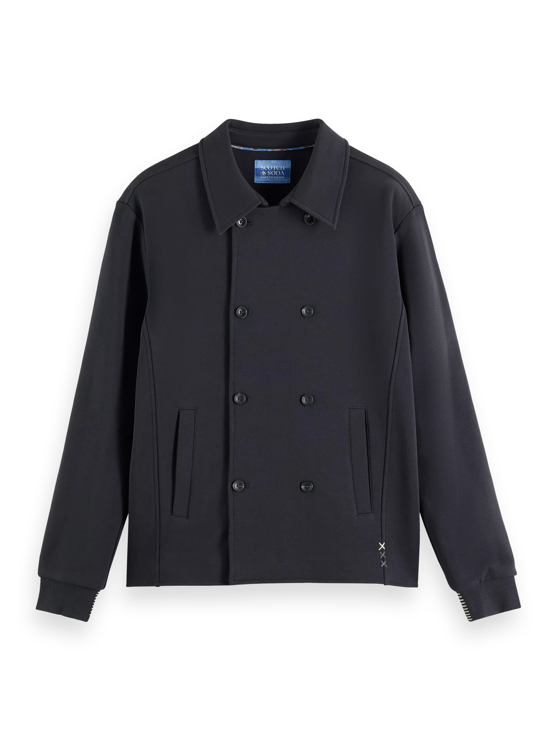 Scotch & Soda Double-breasted button up jacket FNT