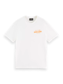 Scotch & Soda T-Shirt mit normaler Passform und Artwork MDL-CRP