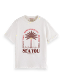 Scotch & Soda Relaxed-fit cotton nep T-shirt FNT