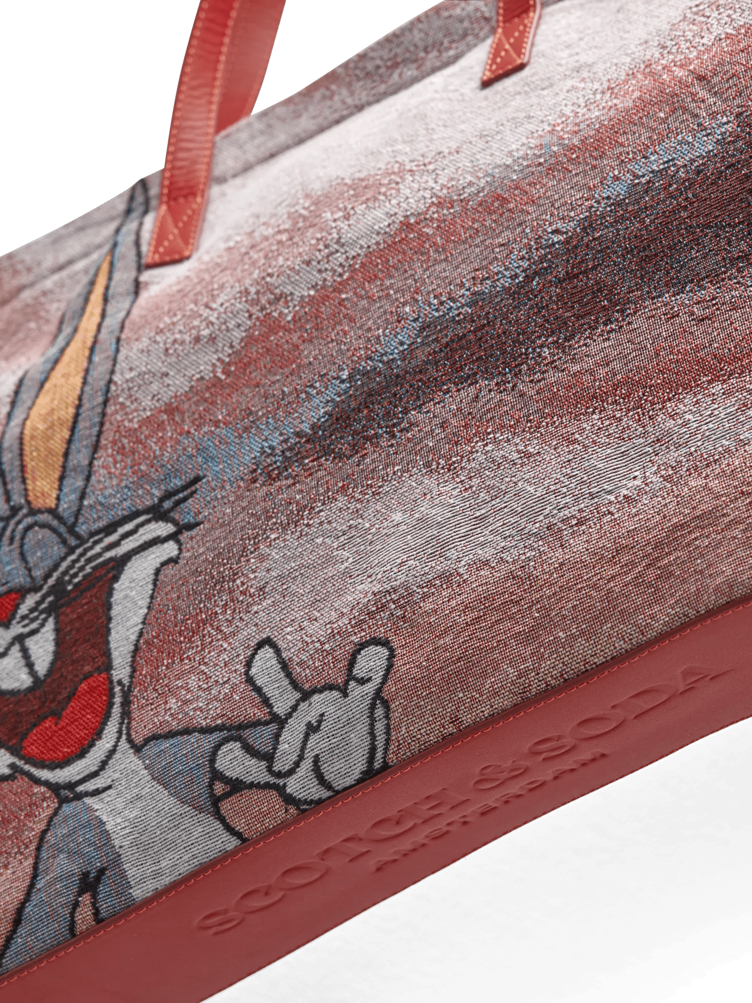 Scotch & Soda Bugs Bunny - Jacquard tote bag DTL1