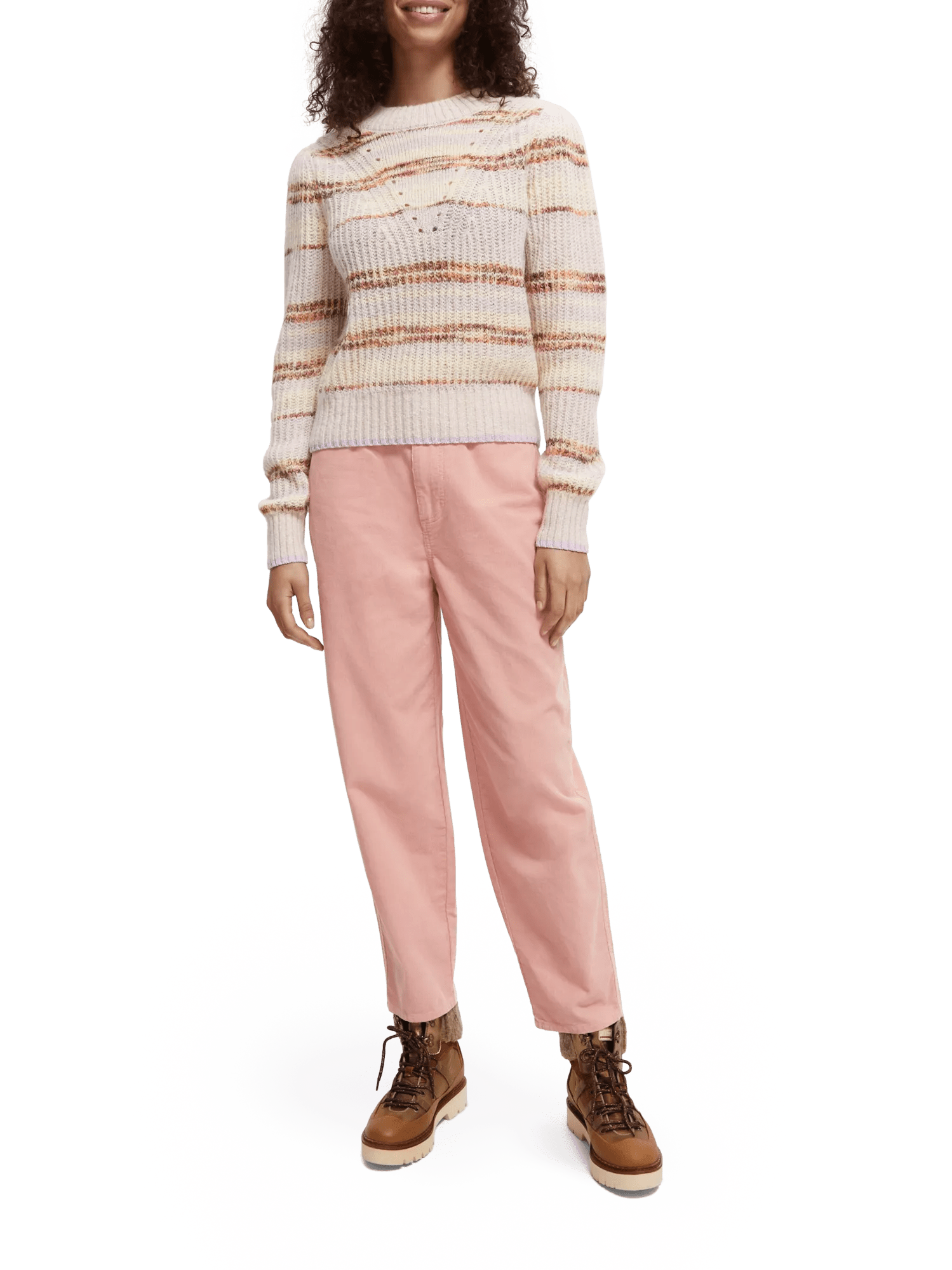 Scotch & Soda Fuzzy knitted sweater NHD-FNT