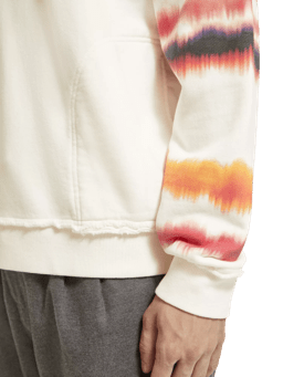 Scotch & Soda Embroidered tie-dye hoodie MDL-DTL1