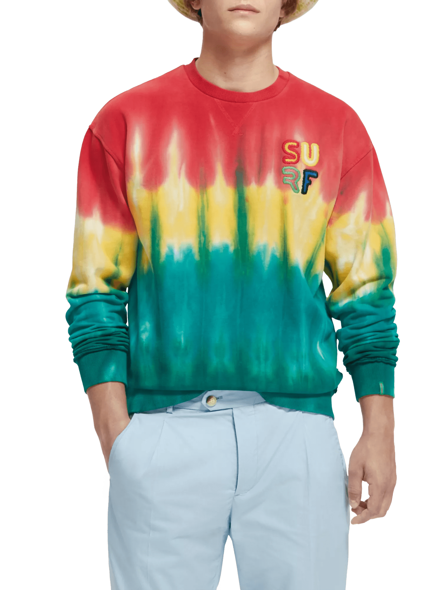 Scotch & Soda Tie-dye sweatshirt NHD-CRP