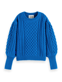 Scotch & Soda Chunky cable-knit sweater NHD-CRP