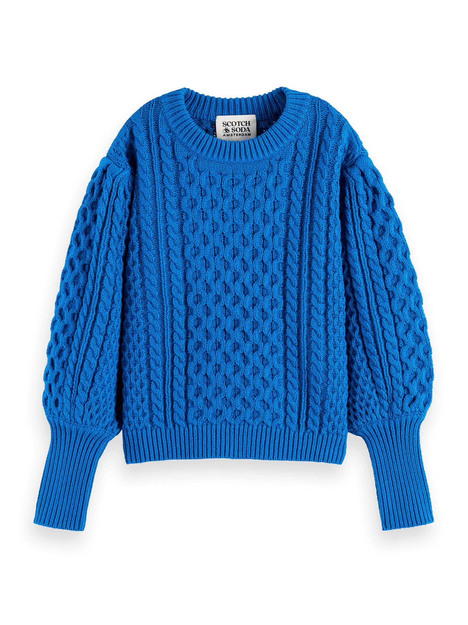 Scotch & Soda Chunky cable-knit sweater FNT