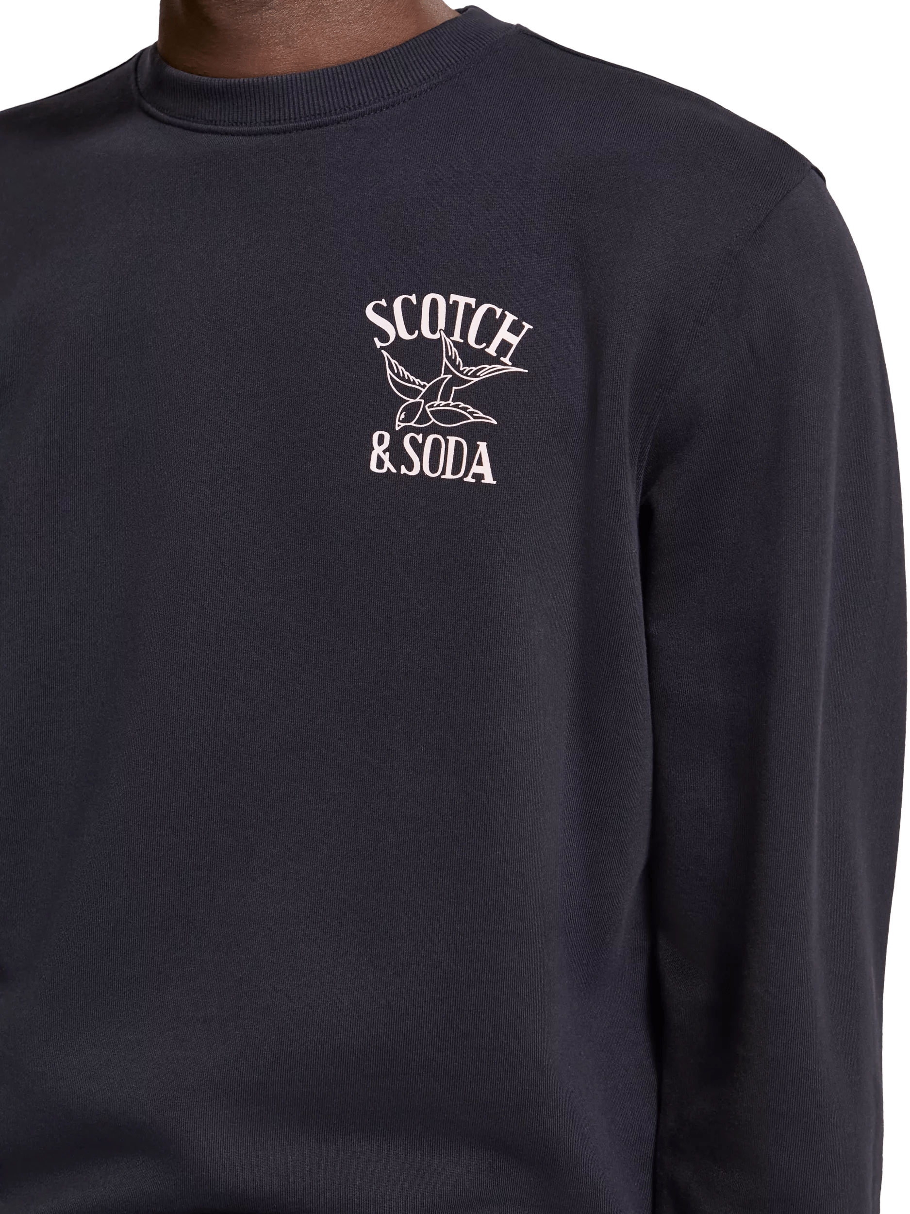 Scotch & Soda Artwork crewneck sweatshirt MDL-DTL1