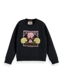Scotch & Soda Relaxed fit sweater met artwork NHD-CRP