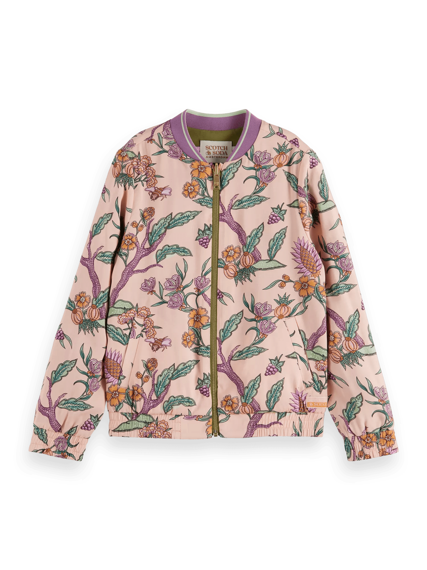 Scotch & Soda All-over printed reversible bomber FNT