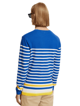 Scotch & Soda Breton striped pullover sweater MDL-BCK