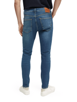 Scotch & Soda The Skim skinny jeans van biologisch katoen - Classic blue FIT-BCK
