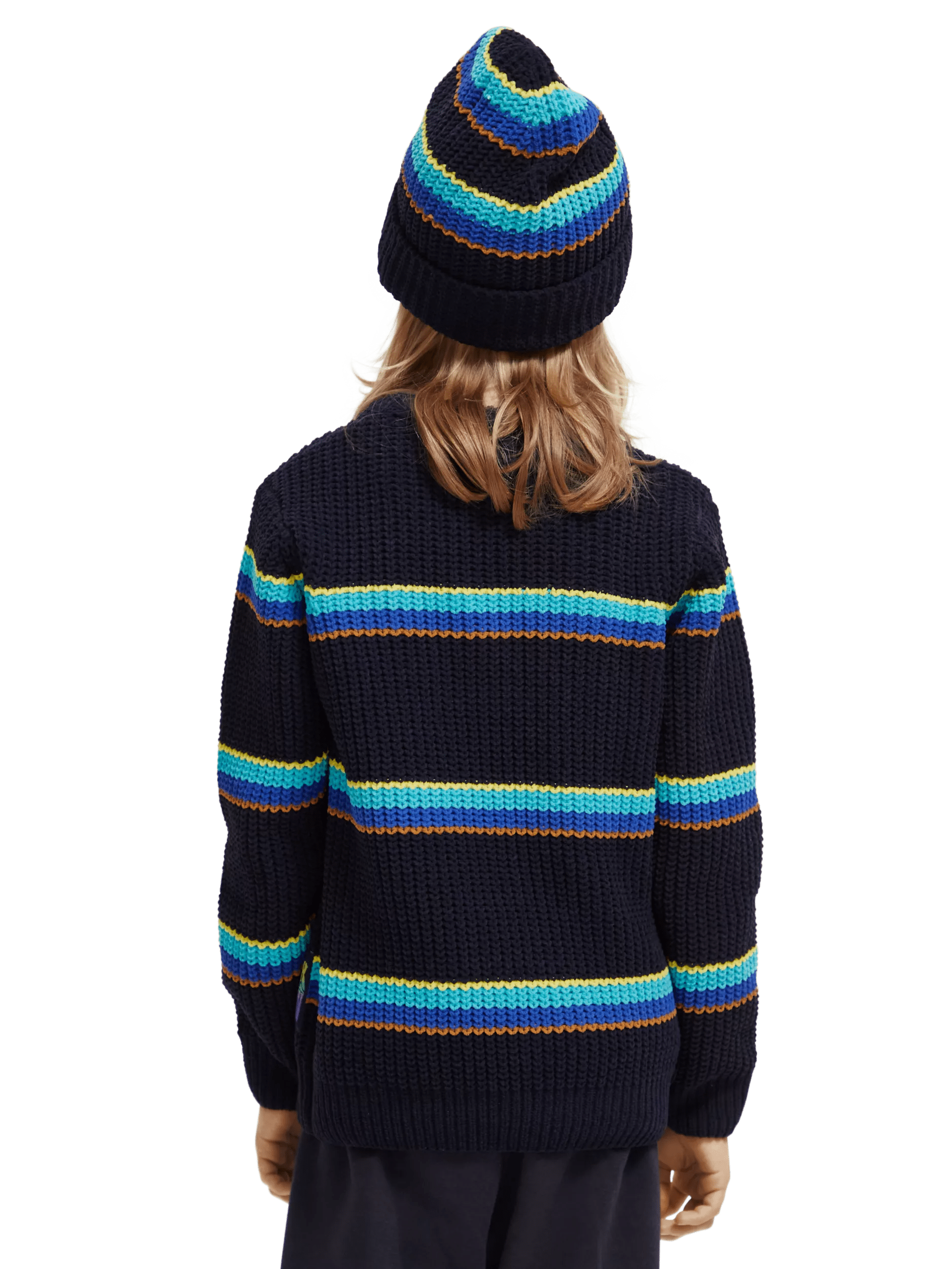 Scotch & Soda Yarn-dyed striped sweater MDL-BCK