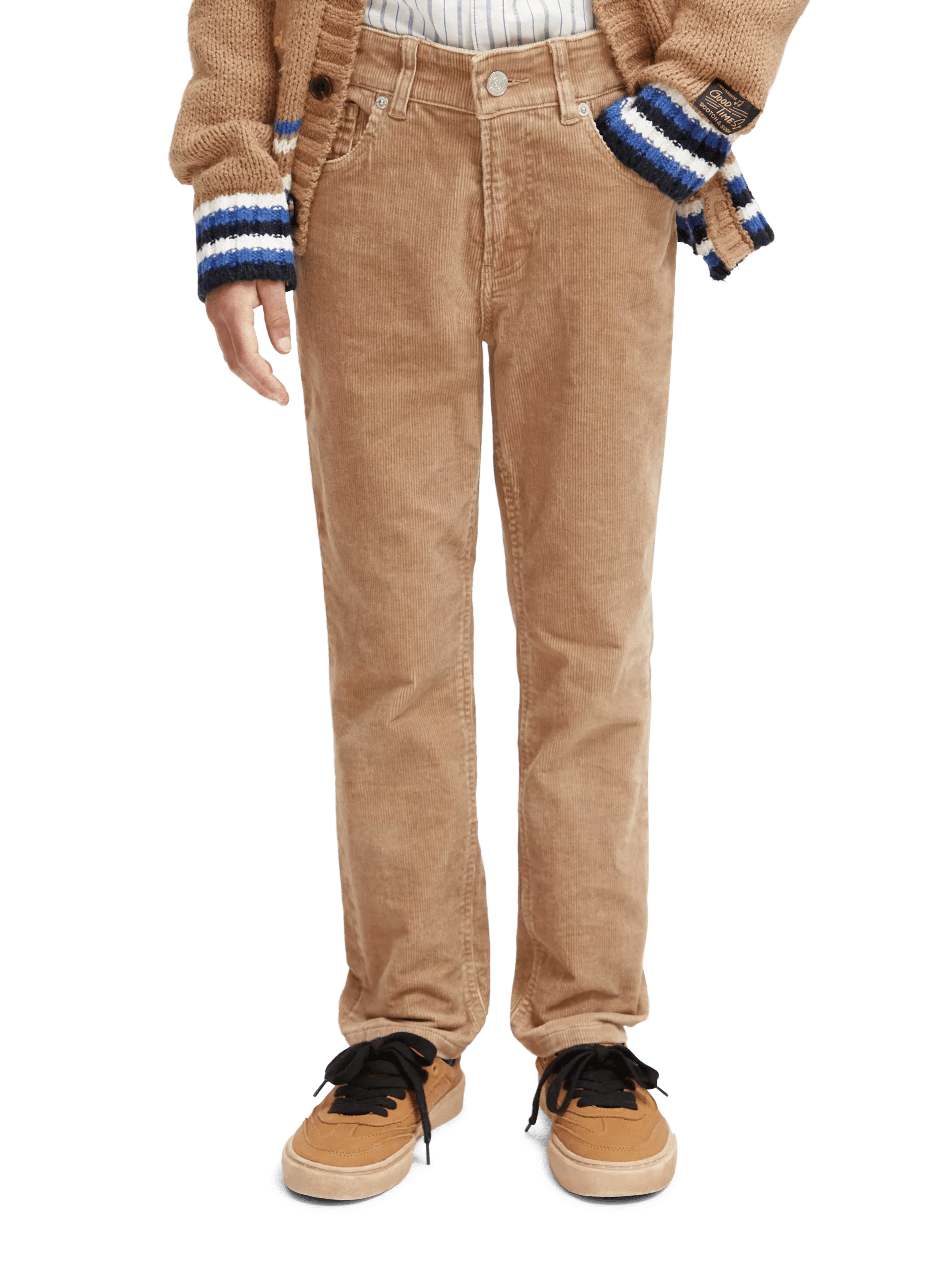 Scotch & Soda Dean loose tapered jeans in corduroy colours MDL-CRP