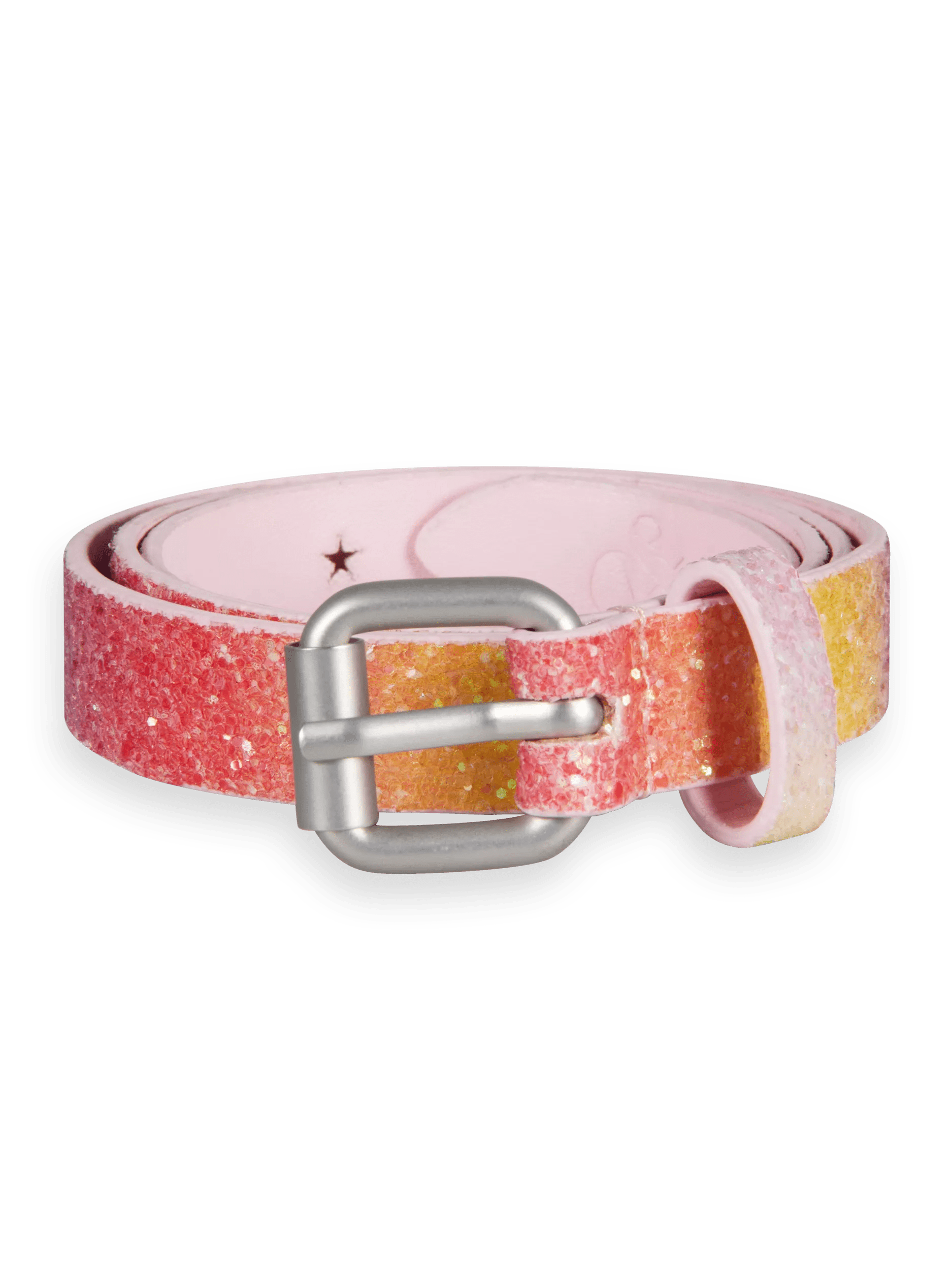 Colourful glitter belt