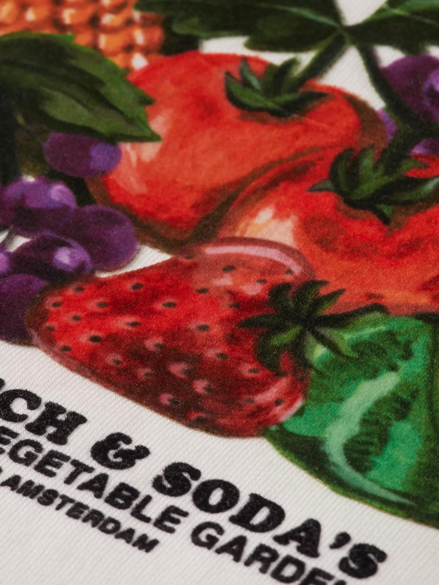 Scotch & Soda Relaxed-fit fruit artwork sweatshirt DTL6