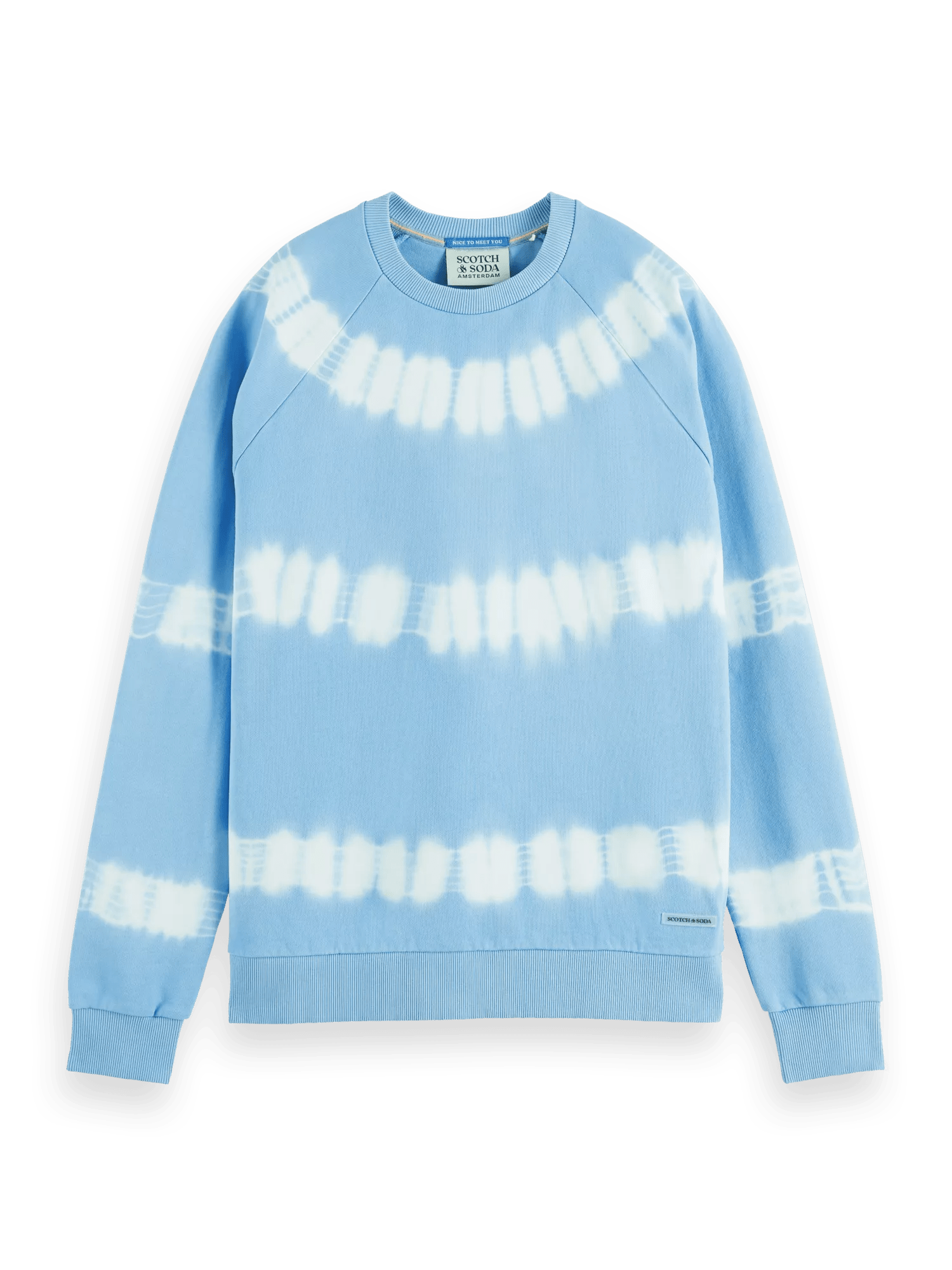 Scotch & Soda Tie-dye artwork relaxed-fit sweatshirt FNT