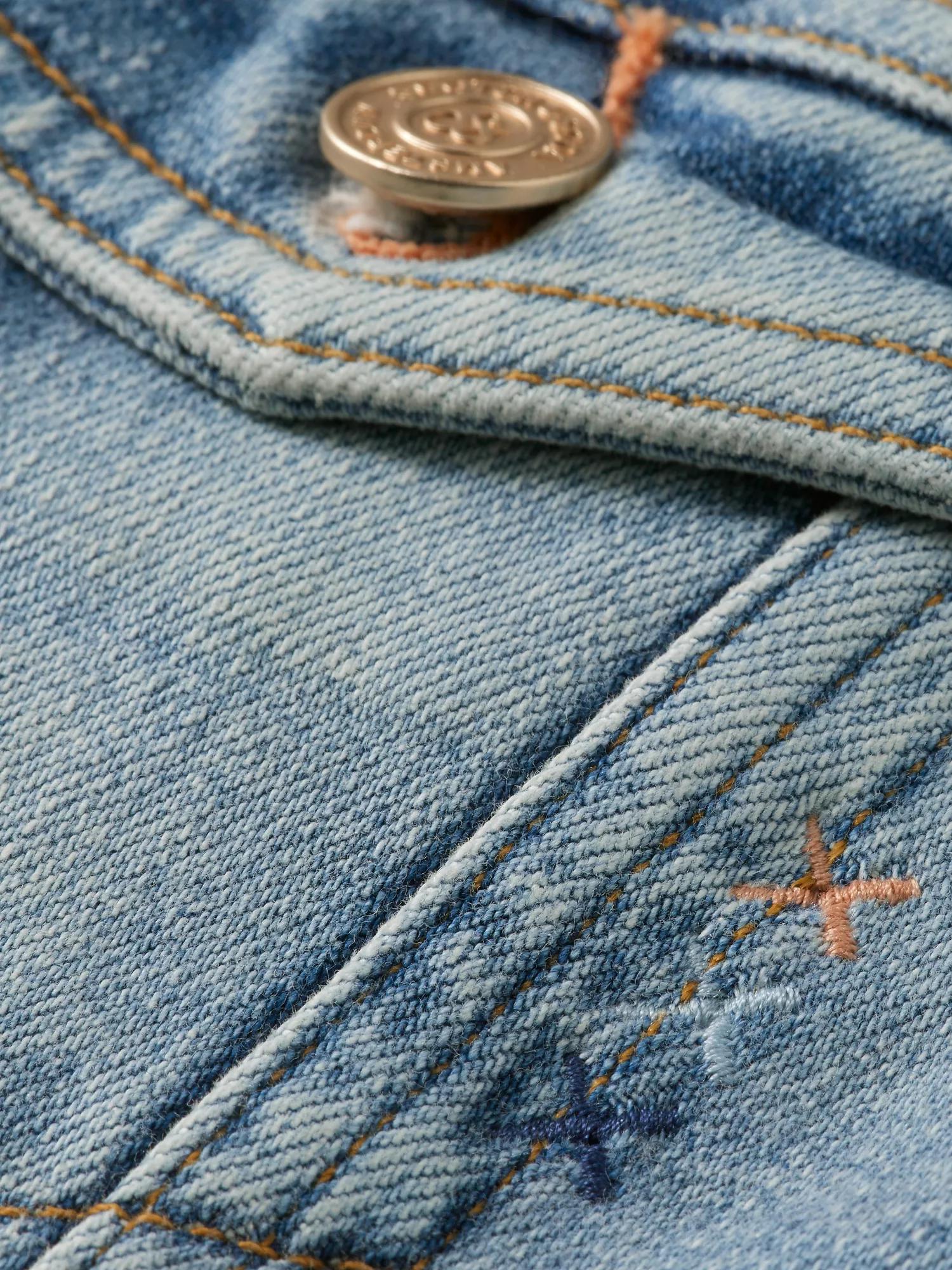 Scotch & Soda Denim trucker jacket with customised details — Clear Path DTL6