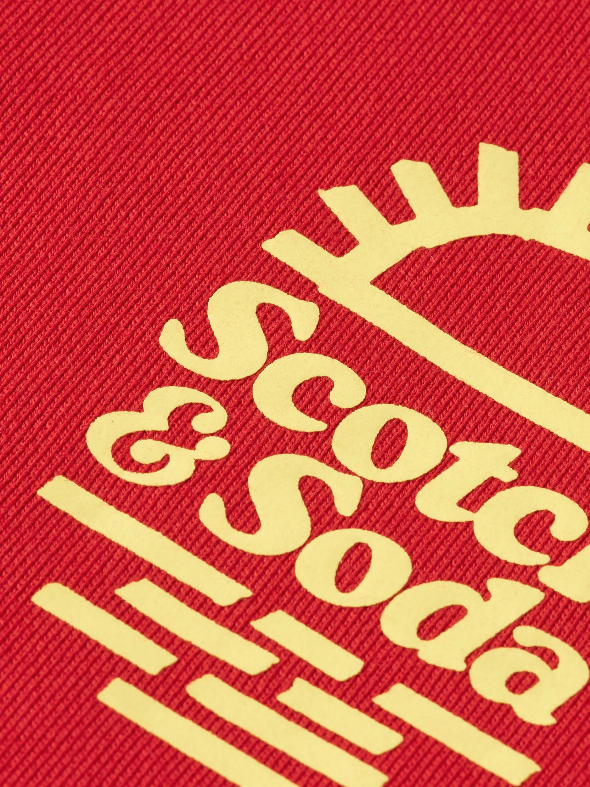 Scotch & Soda Sweatshirt mit normaler Passform und Rundhalsausschnitt DTL6