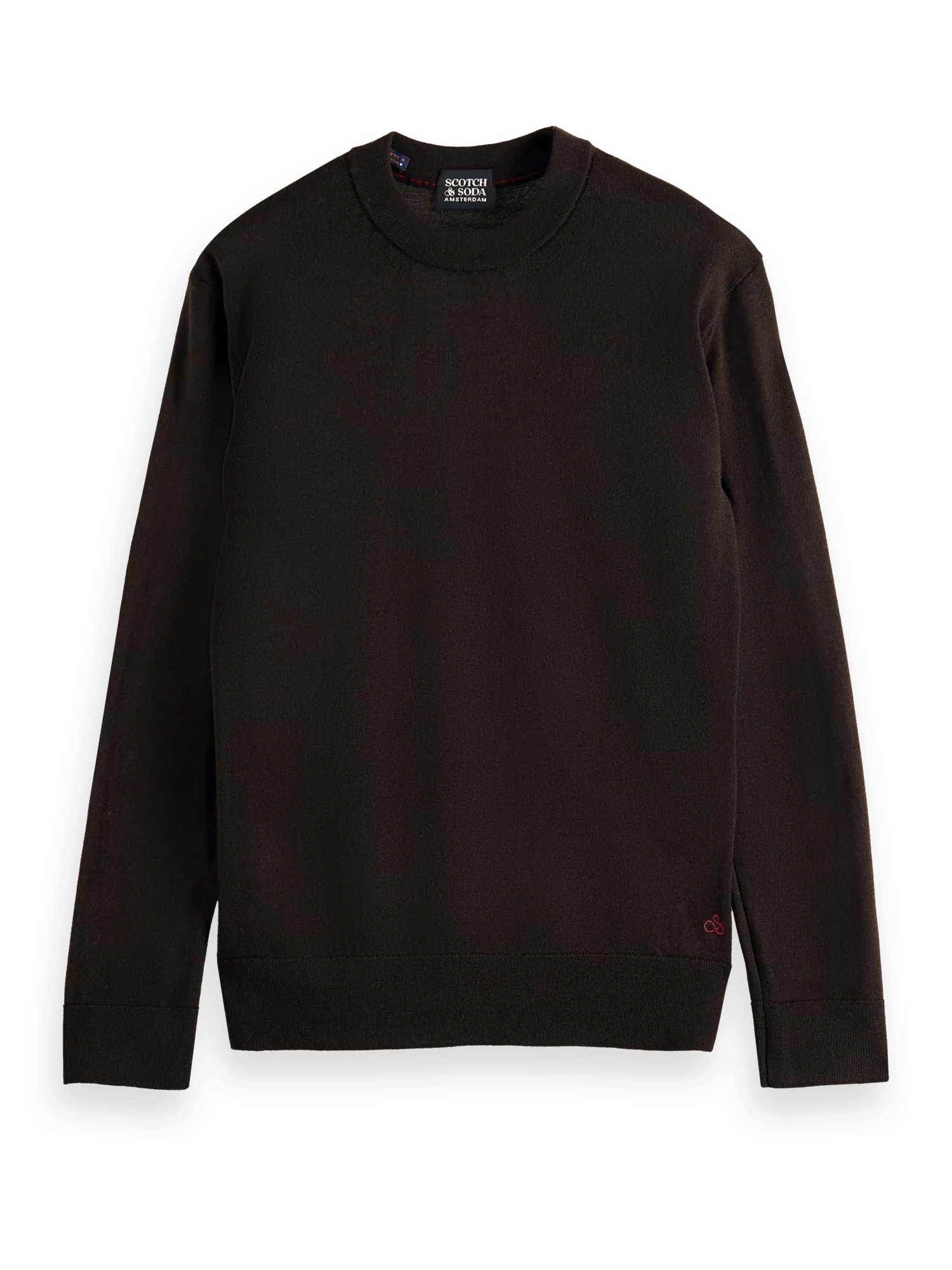 Scotch & Soda Merino wool crewneck sweater FNT