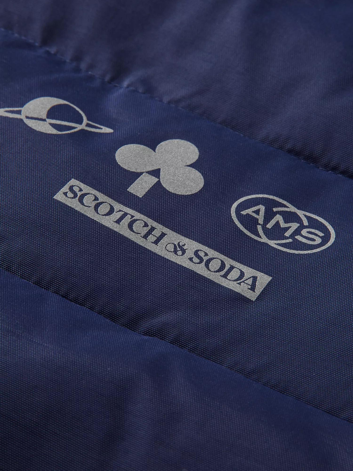 Scotch & Soda Hooded jacket with teddy collar DTL6
