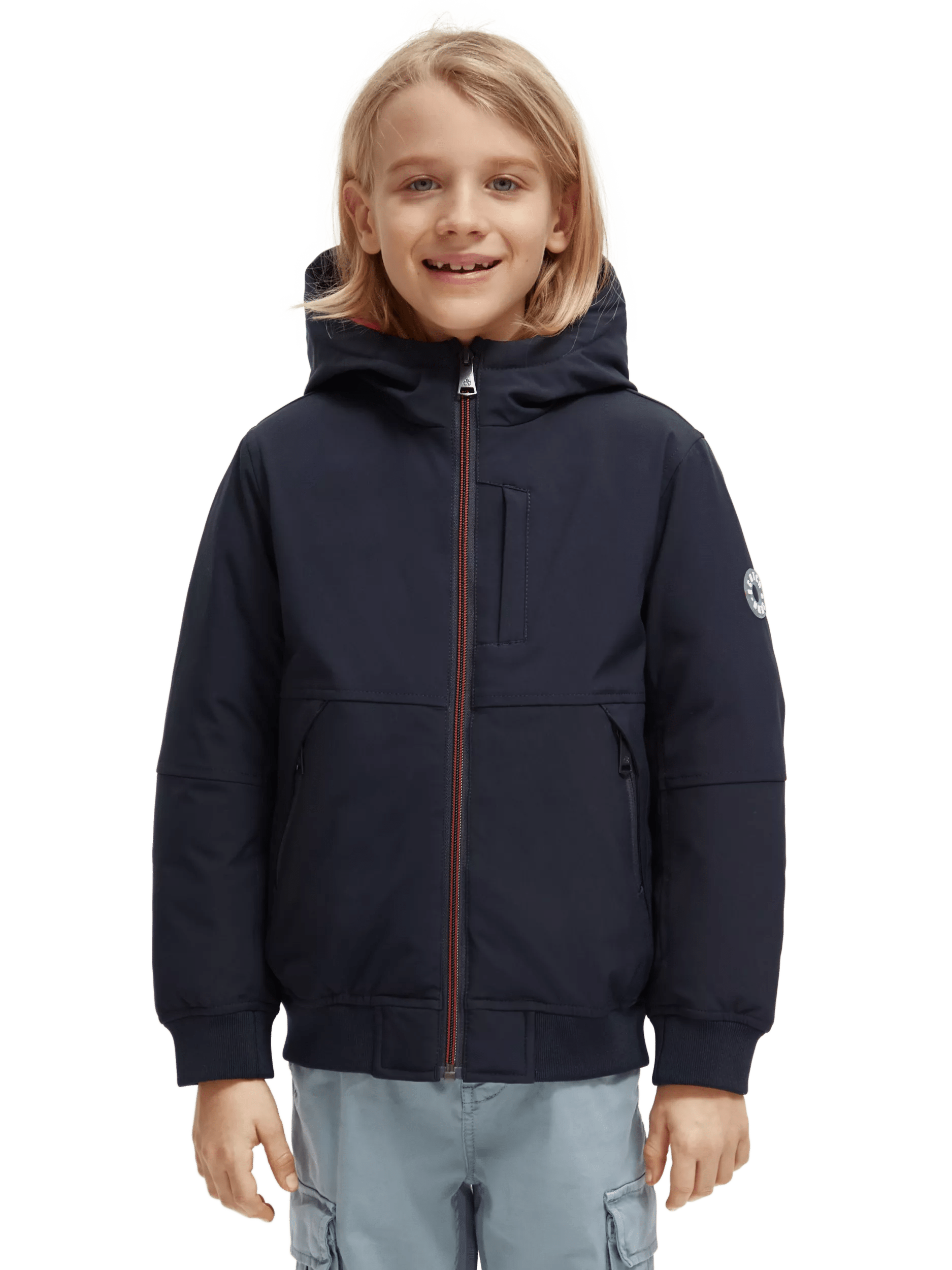 Scotch & Soda Hooded Recycled Polyester jacket with Repreve® filling MDL-DTL2