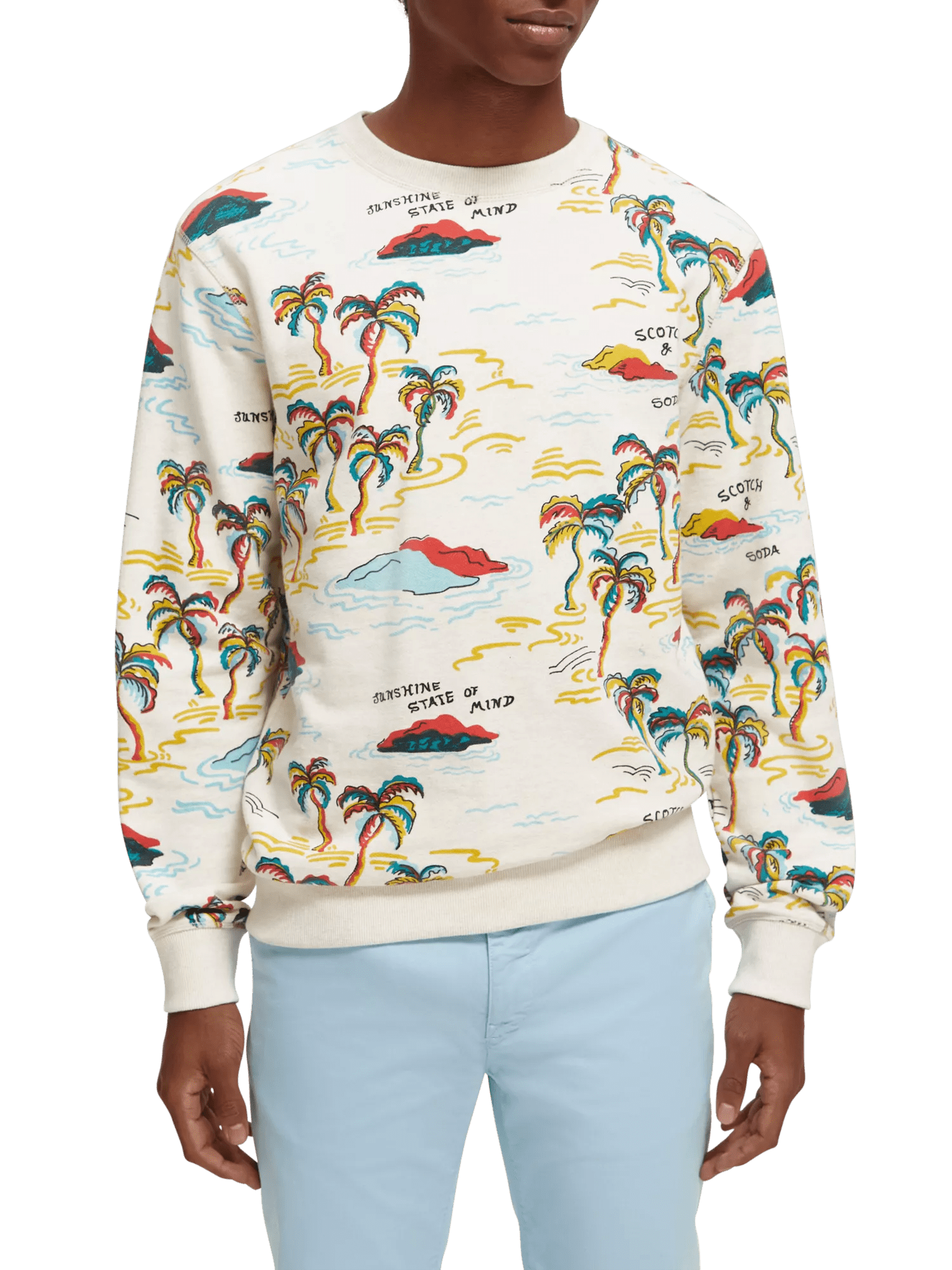 Regular fit printed sweatshirt