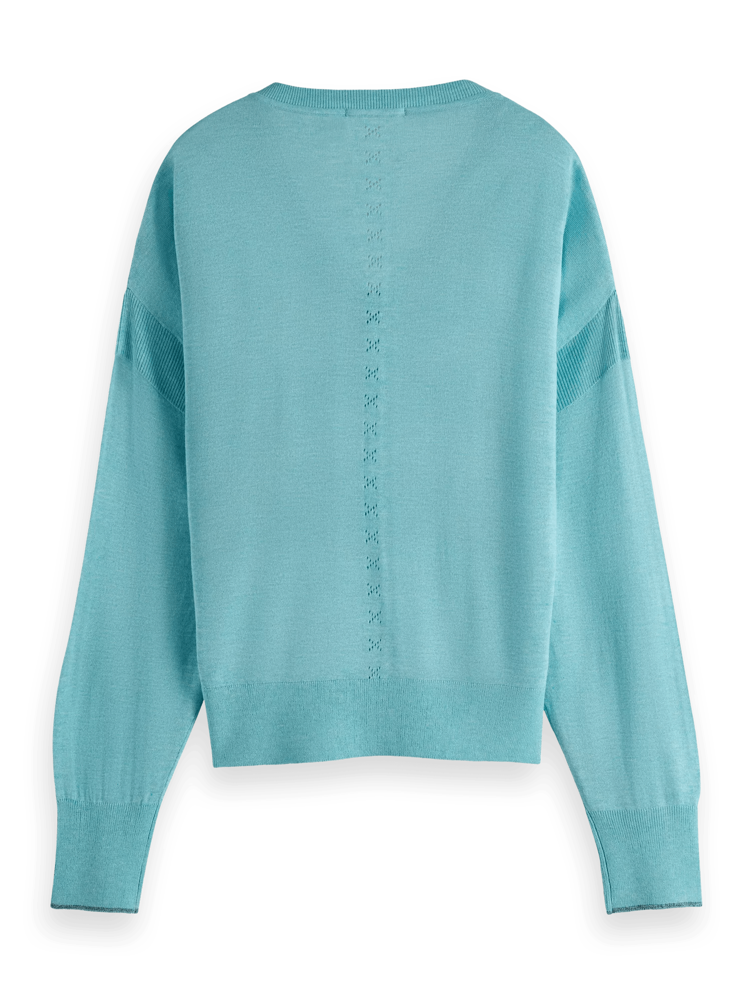 Scotch & Soda Relaxed fit V-neck sweater BCK
