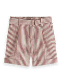 Scotch & Soda Striped seersucker shorts FNT